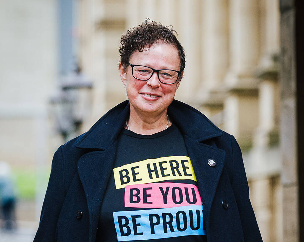 Photograph of Councillor Sarah Courtney, Calderdale Council’s Cabinet Member for Towns, Tourism and Voluntary Sector.