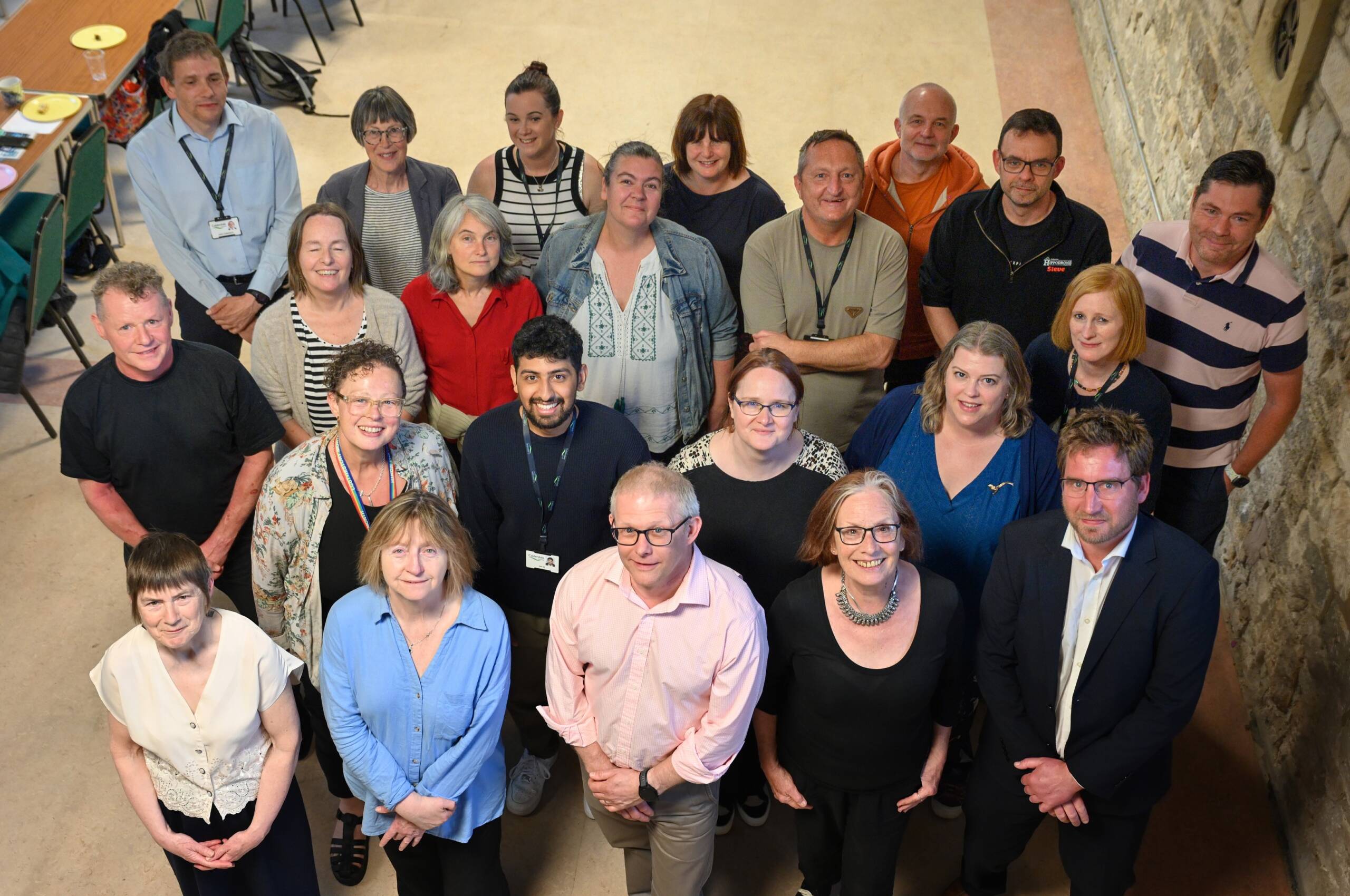 Todmorden tour participants.